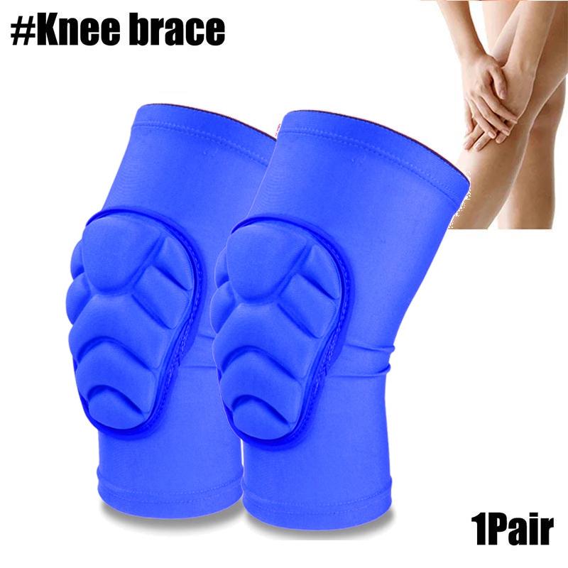 1 пара толстых губчатых наколенников, налокотников, наколенников для защиты от ударов, футбола, волейбола, для детей, молодежи