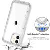 3в1 прочный жесткий чехол Otter Box для iPhone16 Pro Max 15 14 13 11 X XR XSMAX SE 6 7 8Plus прозрачный противоударный защитный чехол с подушкой безопасности
