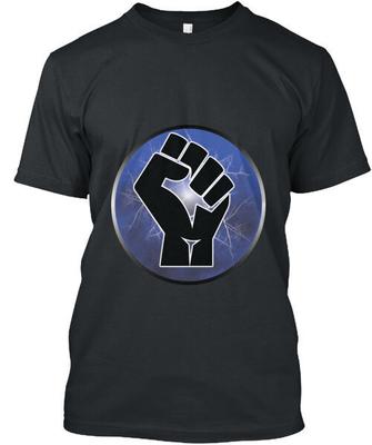 Футболка Blm Fist Сделано в США Размер от S до 5XL
