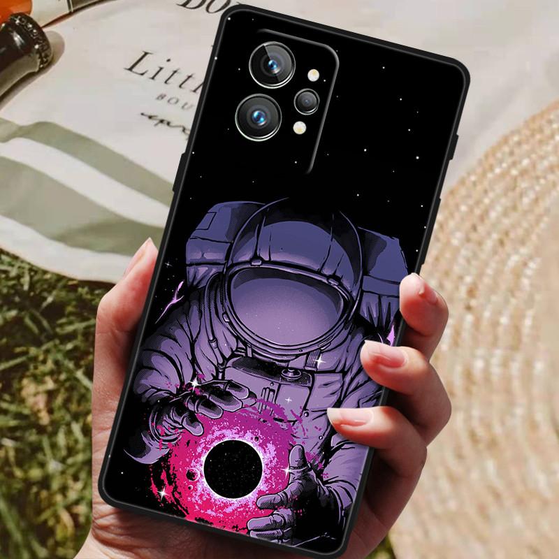 Чехол для Realme GT2 Pro 5G ТПУ Черный Бампер Силиконовый Защитный Funda для Realme GT 2 Pro Чехол для Телефона GT2 Pro 2PRO 2022 Capas