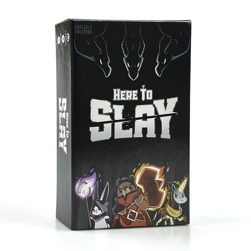 Here to Slay Base Game & Expansion Bundle Party Card Game Full English Version Strategic Strategy Game for Family 2-6 Players