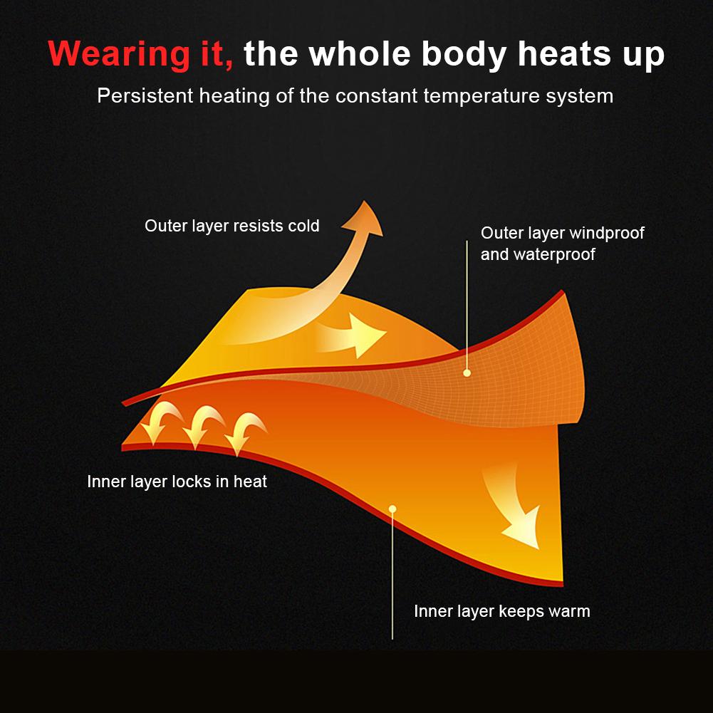 12 зон подогрева термоштаны для мужчин и женщин зимние электрические USB зарядка походные штаны для катания на лыжах походов мотоцикла XS-2XL EU размер