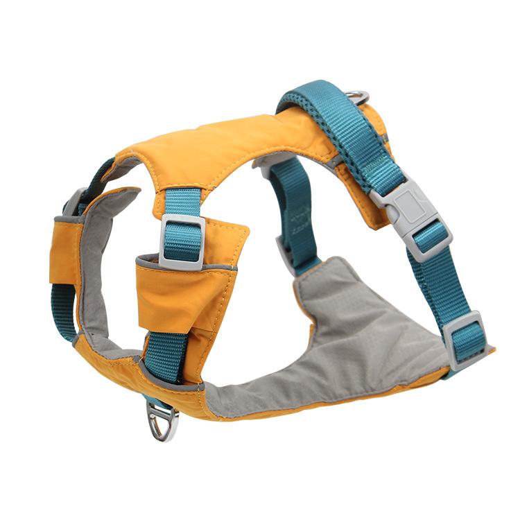 Pet dog chest strap I-shaped reflective dog vest strap can lift and prevent explosion and punch the chest and back of large dogs