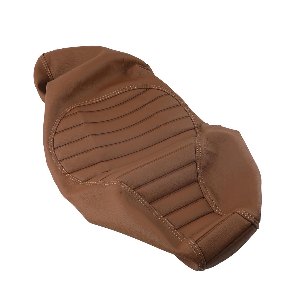 For HONDA Scoopy Motorcycle Accessories Thickened Comfortable leather Seat Cover Sun-protective Seat Cushion Cover