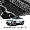 Для Chery OMODA 5 C5 E5 EV Модель 2025 2025 Автомобильный противоскользящий коврик Силиконовый аксессуар для беспроводной зарядки центральной консоли