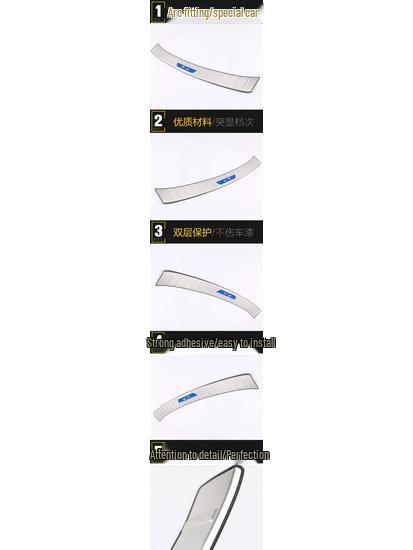 Защита заднего бампера багажника из нержавеющей стали K3