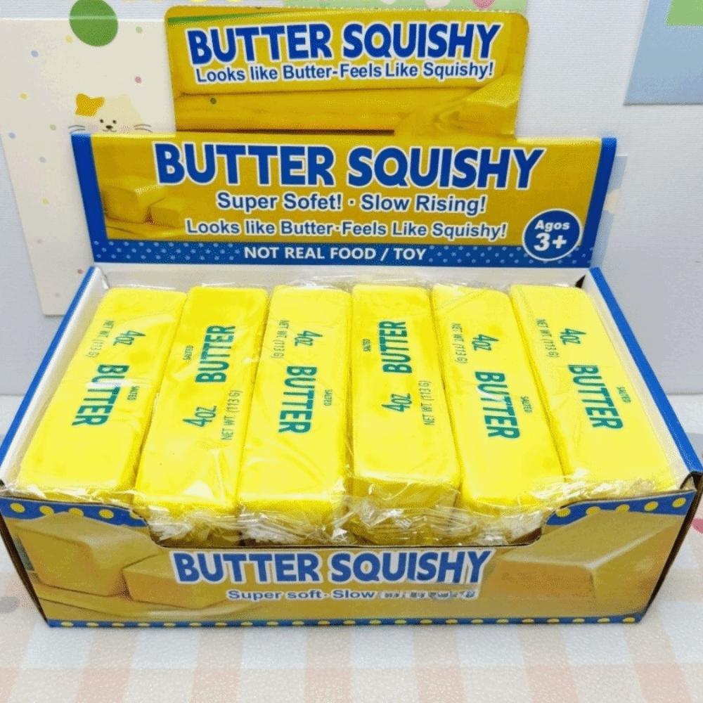 Slow Rising Butter Stick Squishy Toy 13.5cm Length Butter Stick Squeeze Toy Gifts