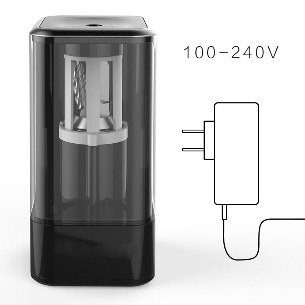 Автоматическая электрическая точилка, настольная точилка для карандашей, резак, школьные канцелярские принадлежности