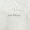New Balance Женская фирменная полукроп-толстовка с застежкой-молнией на половину длины Nbnce1w212 Ac