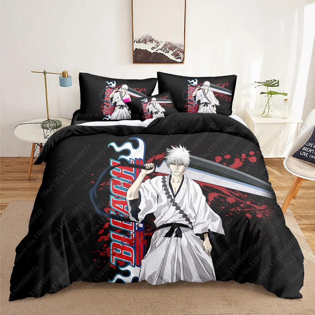 Anime Bleach 3D Bedding Sets Print Duvet Cover Adults/ Children Bed Comforter Birthday Gift Dropshipping