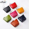 Girls Mini Coin Pouch Pu Leather Coin Purse Cute Coin Bag Lipstick Storage Holder Women Change Wallet Kids Children Zipper Bags