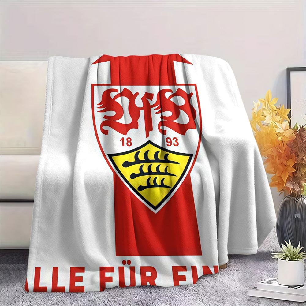 1PC Stuttgart Spirit Blanket, High quality Comfortable for All Seasons, Home Decor, Warmth and Comfort