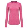 Womens/Ladies Seamless 3D Fit Multi Sport Performance Long Sleeve Top