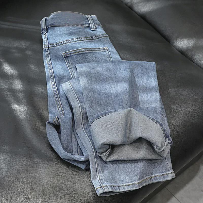 Женские обтягивающие джинсы с высокой талией и широкими штанинами — стиль знаменитостей, свободный крой, повседневная уличная одежда