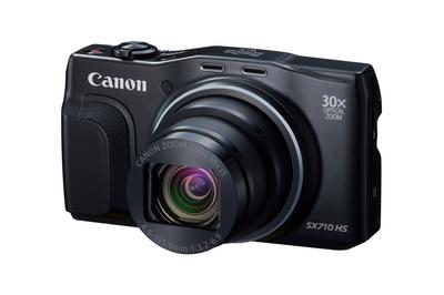 Цифровая камера Canon PowerShot SX710 HS, Черная, 30-кратный оптический зум, PSSX710HS(BK)