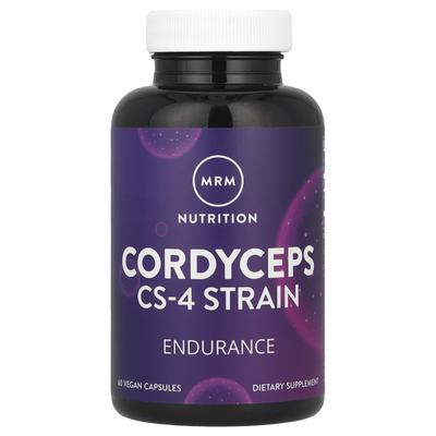 Питание, штамм Cordyceps sinensis CS-4, 60 растительных капсул