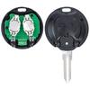 KEYECU with 2 Infrared Lights 433Mhz Remote Key & Shell AEC Chip for Mercedes Benz Smart Fortwo Forfour Roadster City Passion