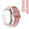 Защитный чехол + силиконовый ремешок для Xiaomi Redmi Watch 5 Lite/5 Active Full Cover Screen TPU Soft Shell и дышащий спортивный ремешок