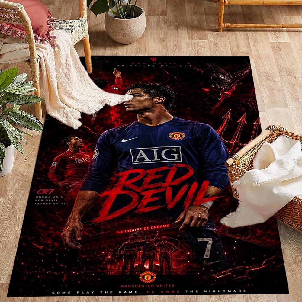 Cr7: Answer Revealed Carpet Design for Kitchen Living Rooms Balcony Dormitory Anti-slip Rug Decorate Offices Perfect Birthday/Christmas Gift Idea