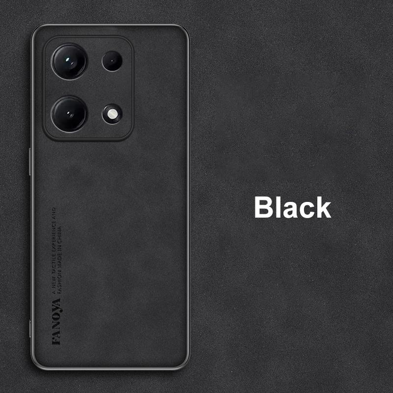 Для чехла Redmi Note 14S Роскошный чехол для телефона из искусственной кожи Для Xiaomi Redmi Note 14S 4G Note14S Задняя крышка Силиконовая полная защита