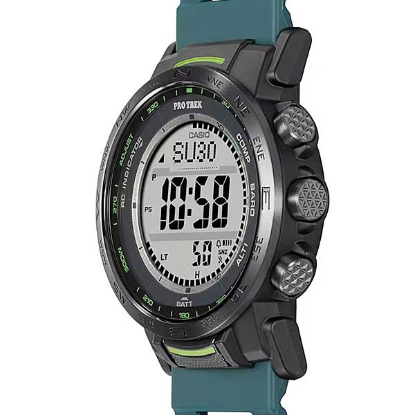 Casio Men's PRO TREK PRW-35Y-3JF [PROTREK Climber Line] Round Watch Green Digital