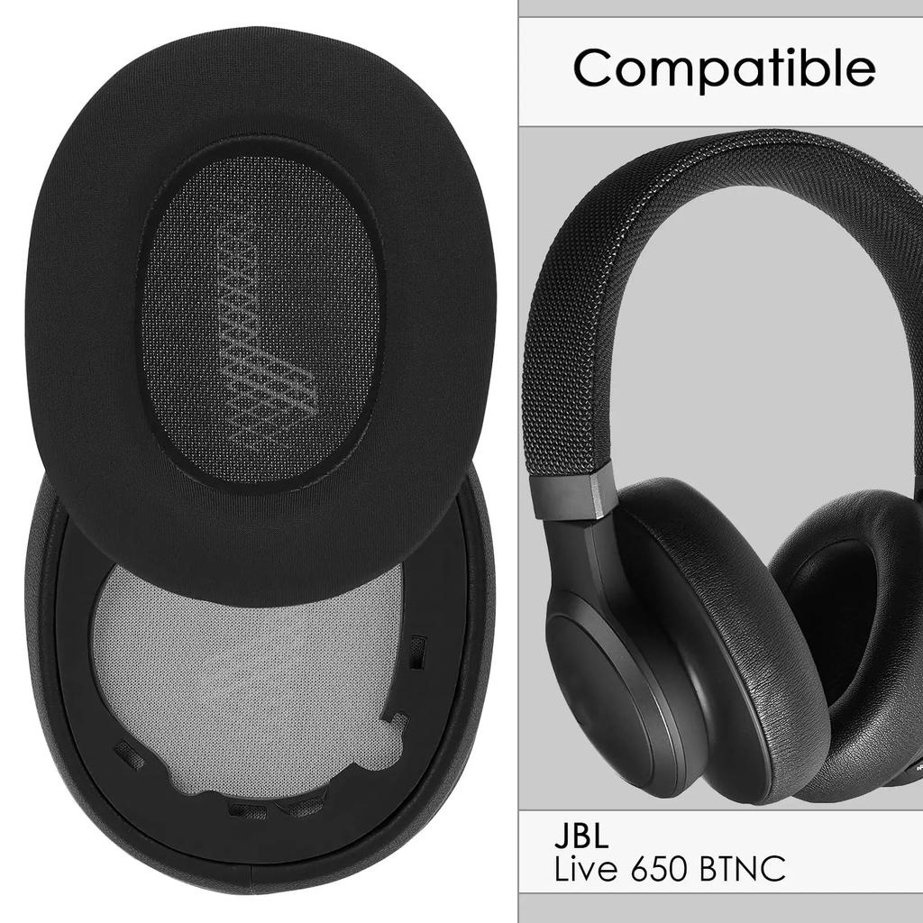 Live 650 BTNC Cooling Gel Replacement Ear Pads for JBL Lifestyle E65 BTNC, Duet NC, Live 650 BTNC, Live 660 BTNC Headphones