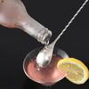 High Quality Stainless Steel Cocktail Bar Spiral Pattern Drink Shaker Muddler Stirrer Twisted Mixing Spoon Kitchen Tableware