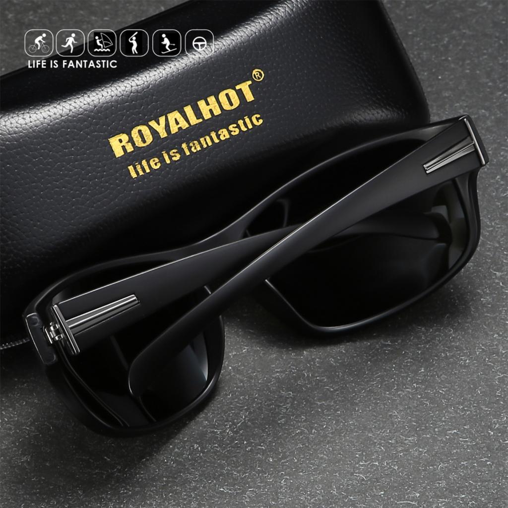 Royalhot Унисекс Поляризованные Ретро Спортивные Солнцезащитные Очки Винтажные Солнцезащитные Очки Ретро Очки Оттенки, UV400