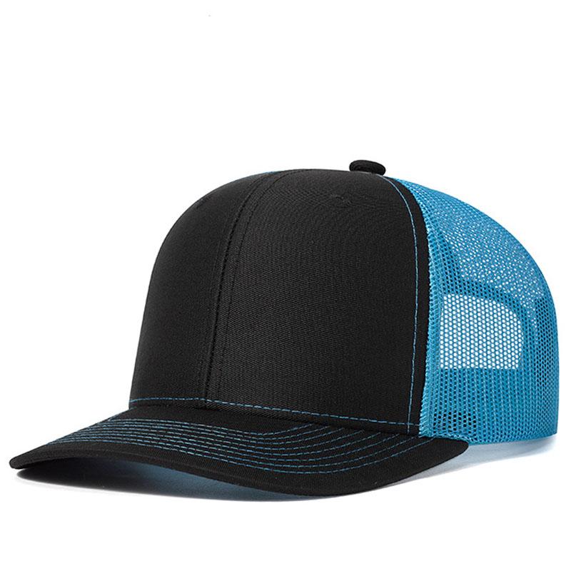 Бейсбольная кепка с вышитым логотипом, летняя, ломающаяся сетка, пустая, кепка для грузовика, мужская, женская, текстовая буква, шляпы richardson, индивидуальный логотип