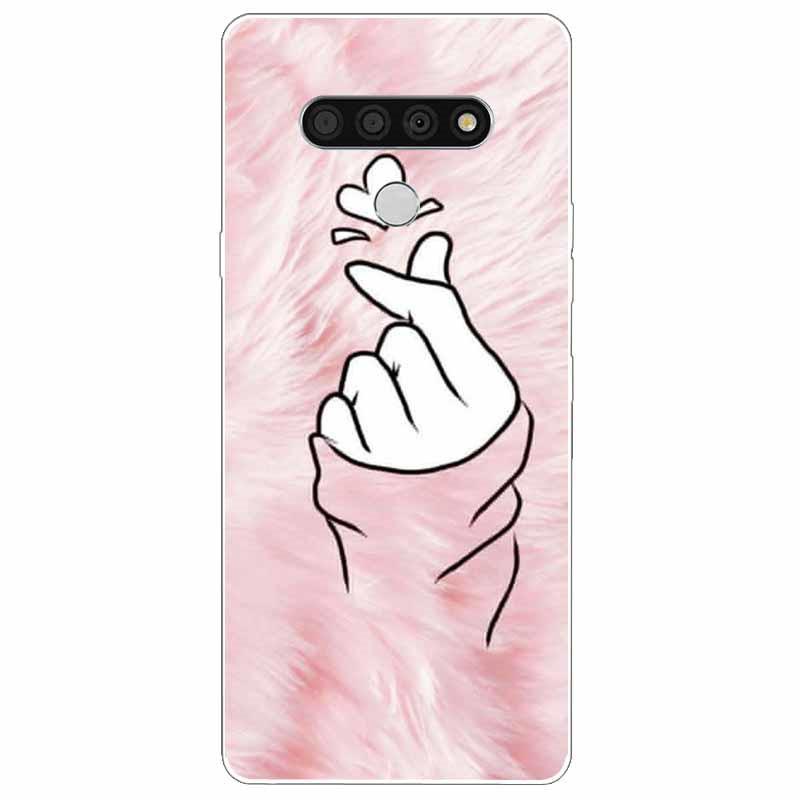 Мягкий чехол с принтом для LG K51 K61 V50 V60 Thinq, милый силиконовый чехол-котик для LG K61 V50 Thinq, чехлы K 61, противоударная оболочка-сумка