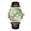 HAOFA Hollow 7 Manual Diamond Gift Men's Watch, Двусторонний турбийон, турбийон o'clock, Подзавод, Механические, Циферблат, Стильные, Джентльменские, Популярные,