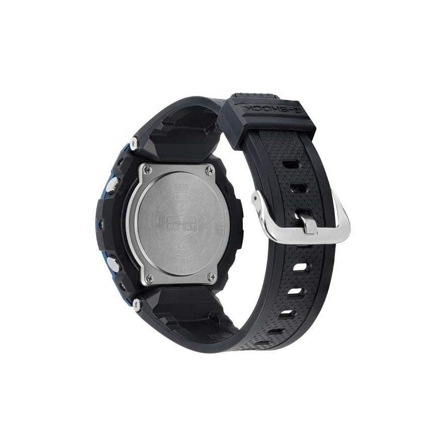 Casio Серия G-Steel W Круглый Двойной Дисплей Модный Тренд Бизнес Повседневный Спорт Водонепроницаемые Кварцевые Часы Мужские часы Черные GST-W300G-1A2PR