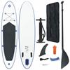 VidaXL Set of Inflatable SUP Boards Paddle Board Paddle Surf Indestructible and UV Resistant Men Adult Outdoor 92204