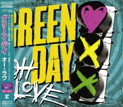 CD GREEN DAY - Oh Love WPCR14550 Warner Music Ja 2012 Япония Рок Б/У