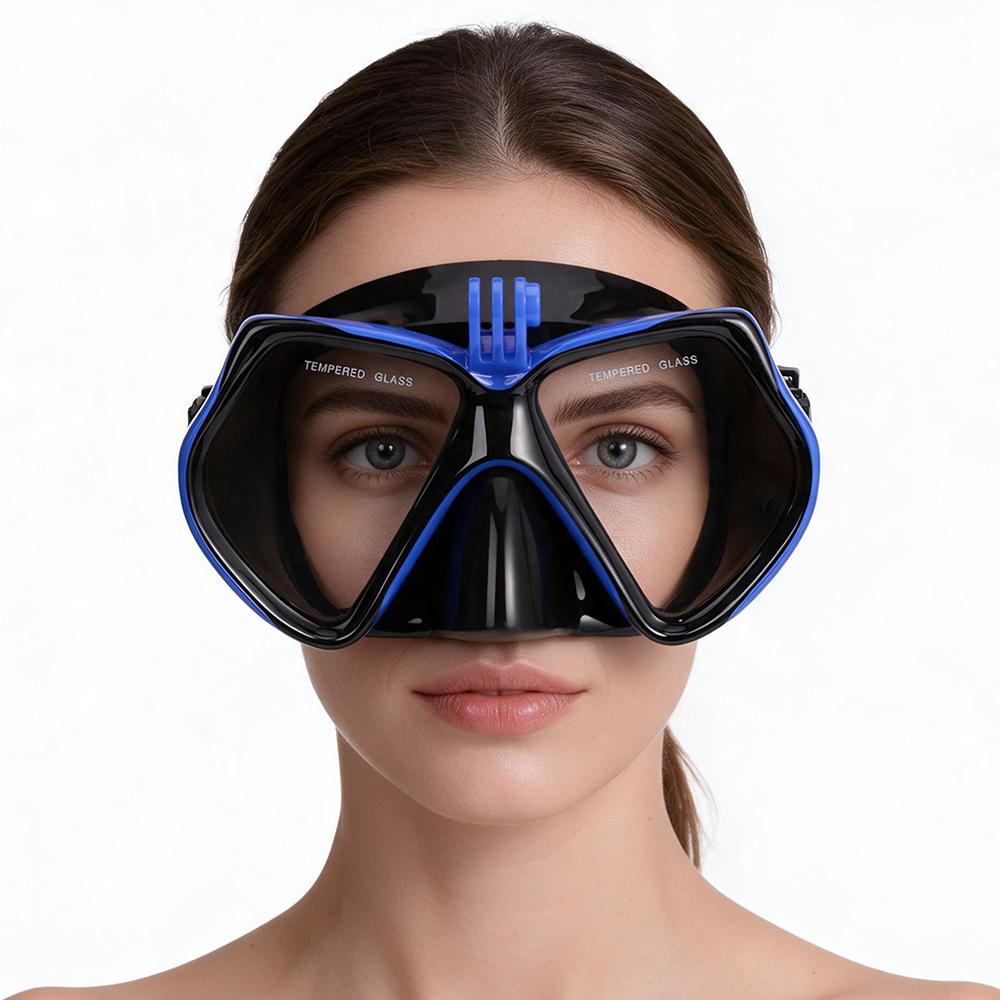 JoyMaySun Professional Underwater Camera Diving Masks Swimming Goggles Snorkel Scuba Diving Equipment Camera Holder For Go Pro 3