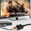 Конвертер RCA AV в HDMI Высокое качество HD 1080P Адаптер AV2HDMI для ТВ PS3 PS4 ПК DVD Xbox Проектор Конвертер RCA в HDMI