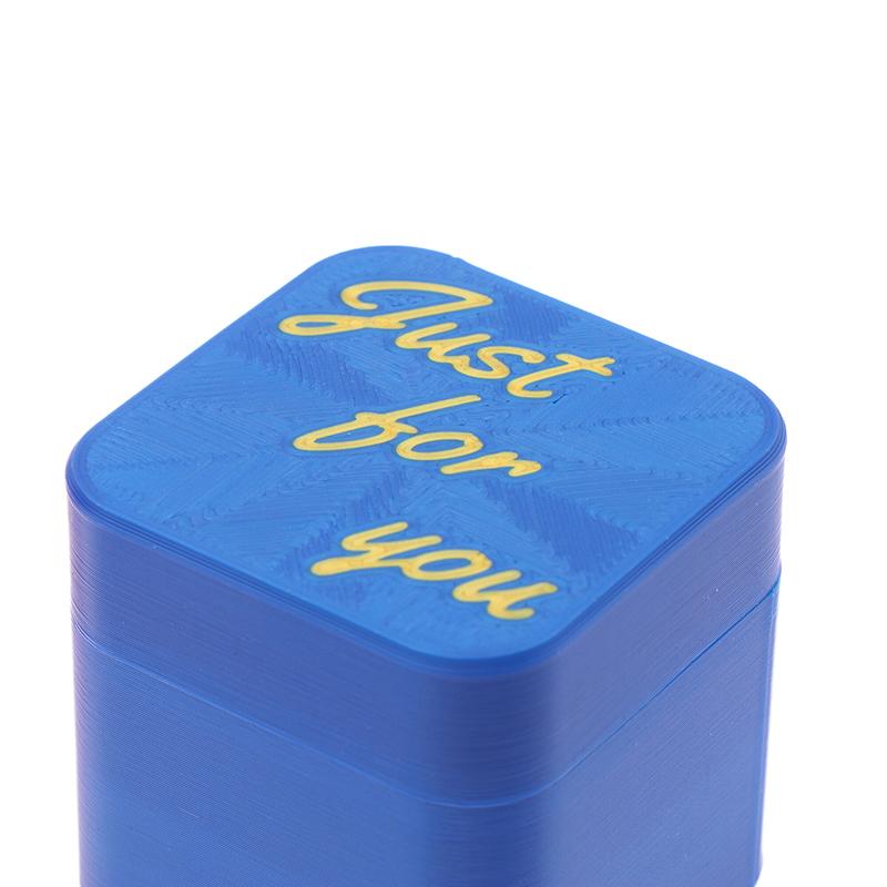 1 Piece 3D Printing Middle Finger Christmas Gift Boxs Middle Finger In Box Creative Funny Decorative Crafts Family Game Gift Toy