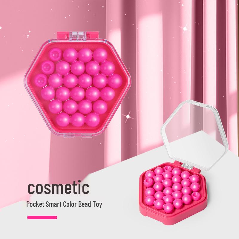 Pocket Wisdom: Color Beads Puzzle - Children's Logic & Spatial Thinking Educational Toy