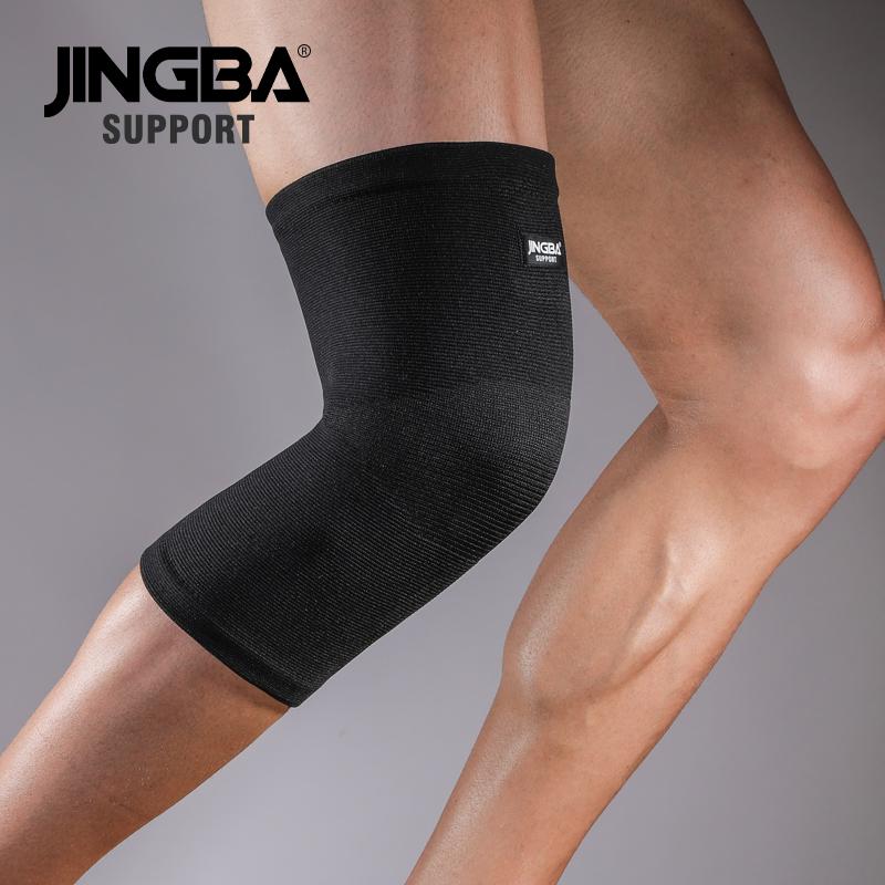 JINGBA SUPPORT Спортивные наколенники для баскетбола Эластичный нейлоновый наколенник Волейбольный наколенник rodillera deportiva