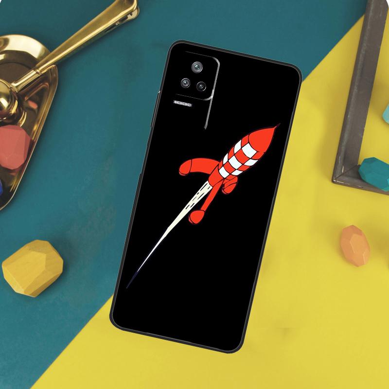 Мультяшный чехол-ракета для Xiaomi 14T 11T 12T 13T Pro 13 14 15 Ultra POCO X7 Pro X3 X5 X6 F5 F6 M6 Pro Funda