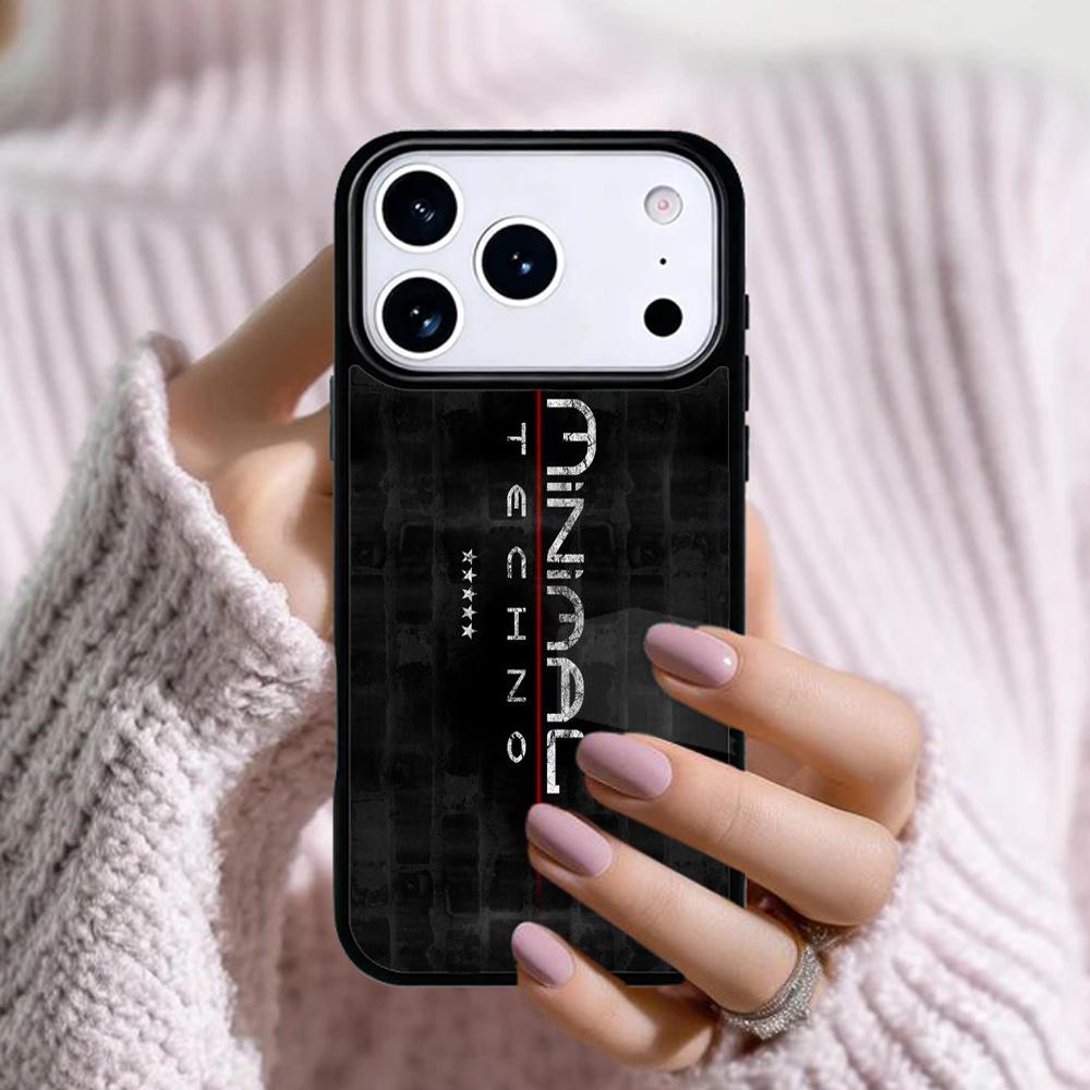 Мягкий Чехол для Телефона Techno Music Для Apple iPhone 17 Air 16E 15 14 Plus 13 12 11 Pro Max Mini Funda Обложка