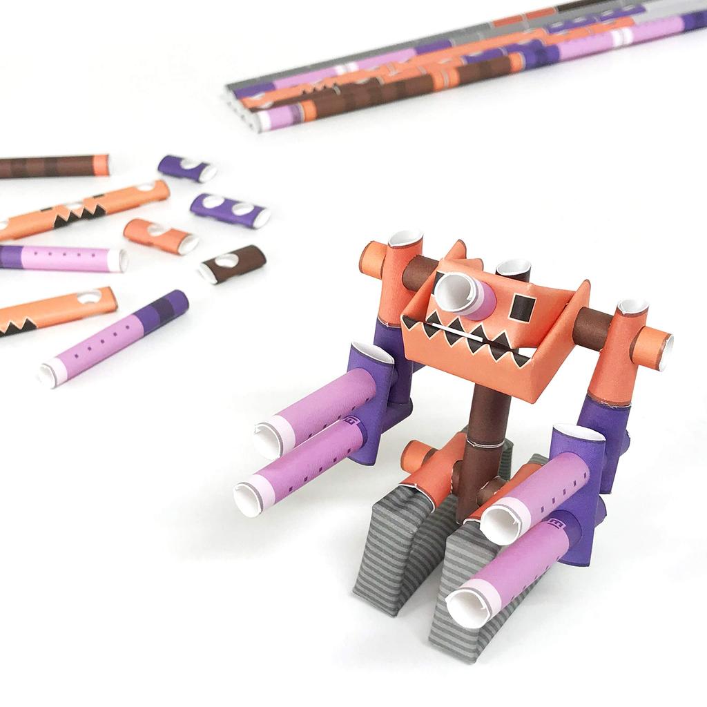 PIPEROID Classics Пушка Бык A Бумажный конструктор, которым могут наслаждаться дети младшего школьного возраста и взрослые. Идеально подходит для мальчиков и девочек, которые любят