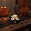 Simulated Maple Leaf Halloween Candle Wreath Artificial Wreath Ornament  Festival