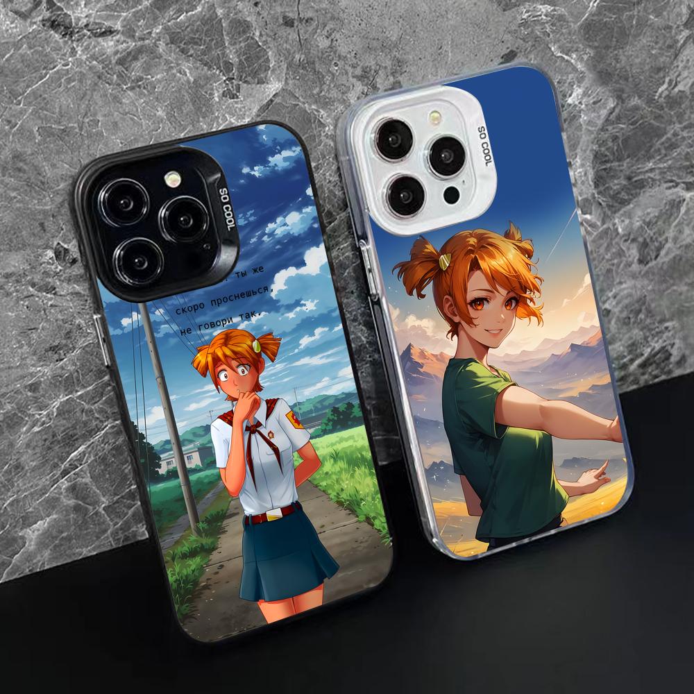 Everlasting Summer Alisa Translucent Mobile Phone Case for iPhone 17 16 15 14 13 12 11 X XR XS Air Pro Max Plus Colorful Cover