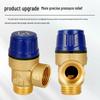 Brass Thread Safety Valve Solar Angle Valve Automatic Pressure Relief Tap