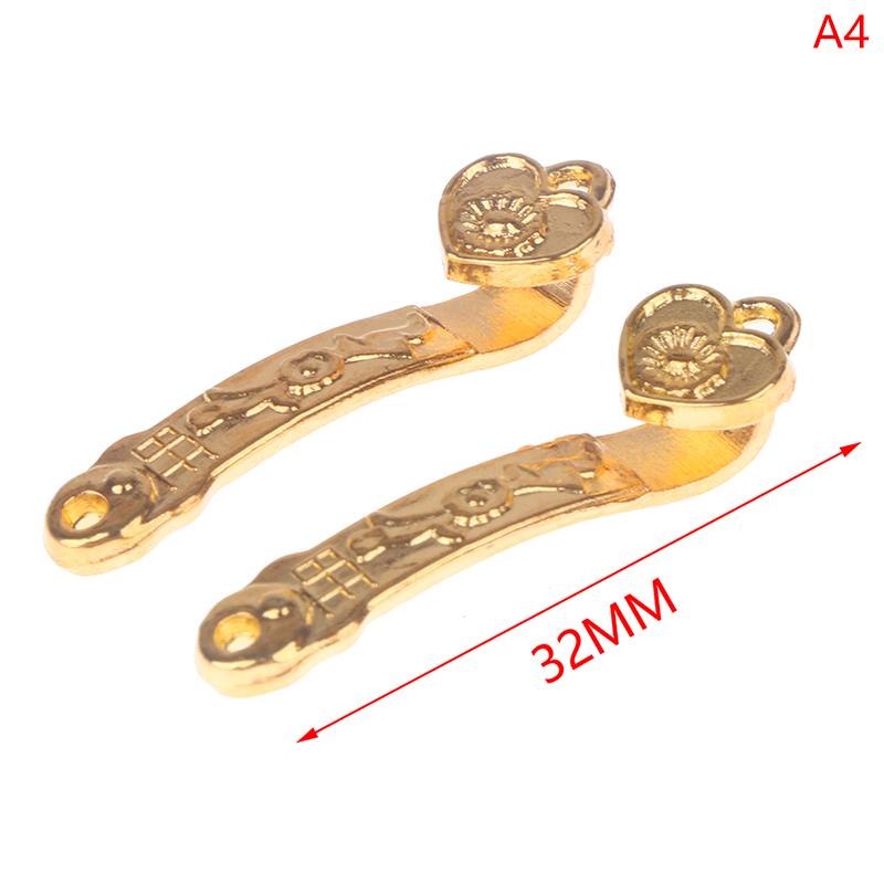 1/2/10Pcs Doll House Accessories Ruyi Gold Ingot Gold Bar Copper Coin Decoration
