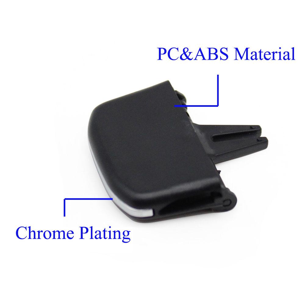 Передний левый и правый кондиционер, зажимы для вентиляционного отверстия переменного тока, слайдер для Volvo S60 V60 V40 2011 2012 2013 2014 2015 2016 2017