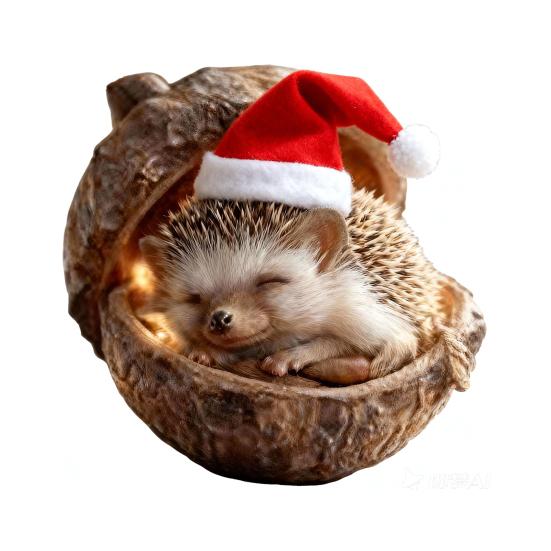 Лесное животное Желудь Орнамент Лесное существо Рождественские украшения 2D Акрил Уютная сосновая шишка Животные Подвесное украшение для домашнего декора для вечеринки