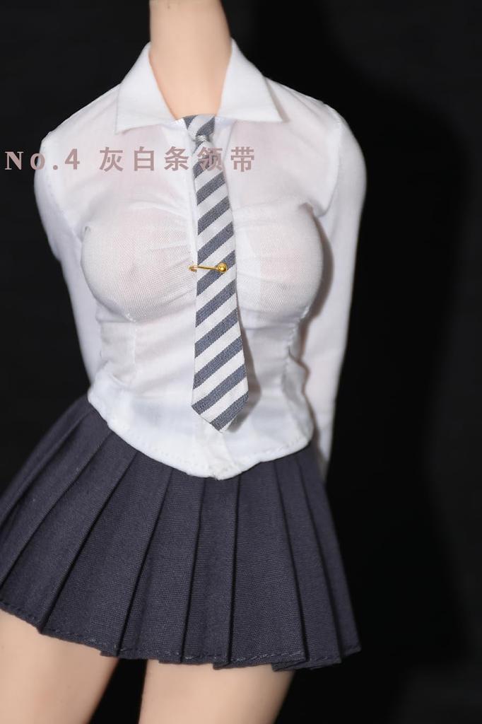 Масштабная фигурка в стиле GS, совместимая с телом TBLeague, галстук для офисной леди, секретарши, голова и одежда не серые [TOYBARJAPAN] 1/6 и т. д.. (тело,