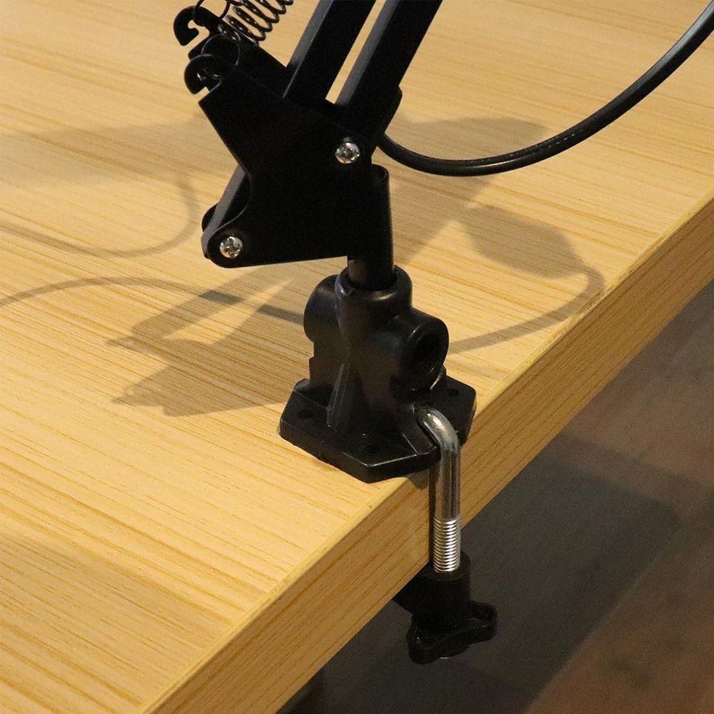 Camera Holder Table Lamp Bracket Light Holder Desk Lamp Clip Fixed Clip Flash Holder Bracket Clamp